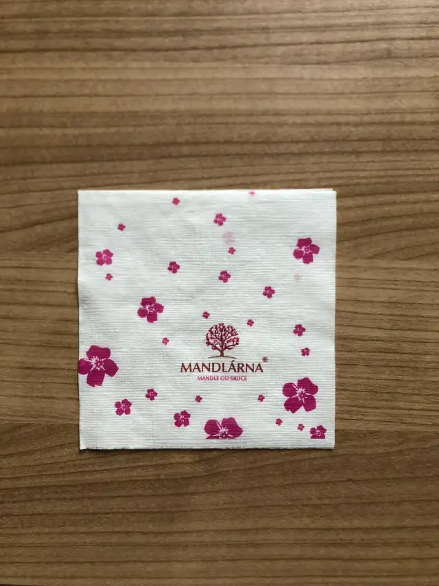 Ubrousek s potiskem 1-vrstvý, 24×24 cm, koktejlový-image